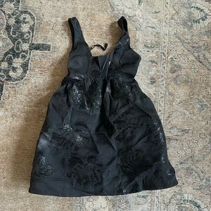 Maeve black short party dress